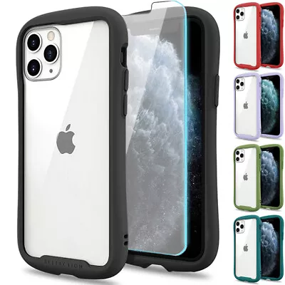 IFace Reflection Clear Acrylic Soft TPU Case Cover IPhone 11 12 13 14 15 7 8 XS • $17.59