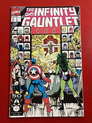 The Infinity Gauntlet #2 (Marvel August 1991) • $5