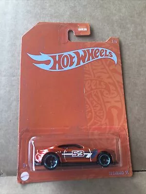 HOT WHEELS DIECAST - Orange & Blue Satin - ‘18 Camaro SS - 3/6 - New • £3.99