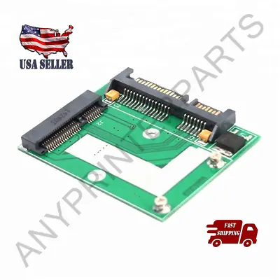 New Mini PCIE MSATA SSD To 2.5  SATA Adapter Converter Card Module Board • $8.95