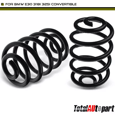 2Pcs Coil Springs Rear Left & Right For BMW E30 318i 325i 1991-1993 Convertible • $41.42