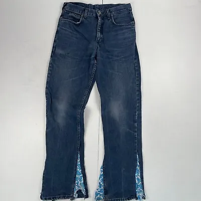 Lee Jeans W32 L34 Blue Regualr Flare Flaires Denim Flares • £8.89