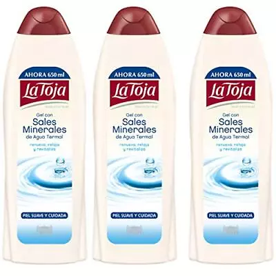 3 Bottles Of La Toja Shower Gel 23.3oz./600 Ml • $26.96