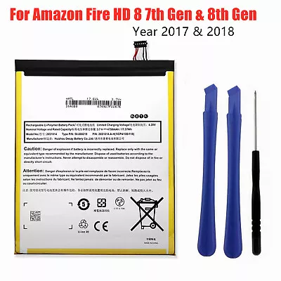 OEM Battery 58-000219 58-000181 26S1014 For Amazon Fire HD 8 7th Gen & 8th Gen • $13.80