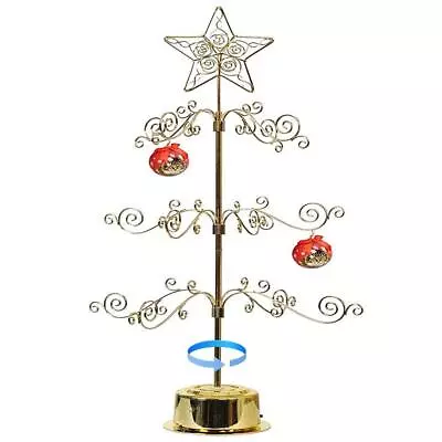 HOHIYA 24 Inch Metal Ornament Display Tree Stand Rotating Holder Hanger Wire ... • $61.67