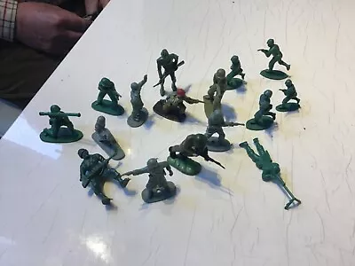 Airfix Plastic American Infantry  Figures   X 17 Toy Soldiers 1:32 Scale • £3