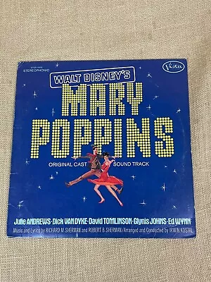 Walt Disney's Mary Poppins Original Cast Soundtrack (Vista STER-5005) LP  • $9.99