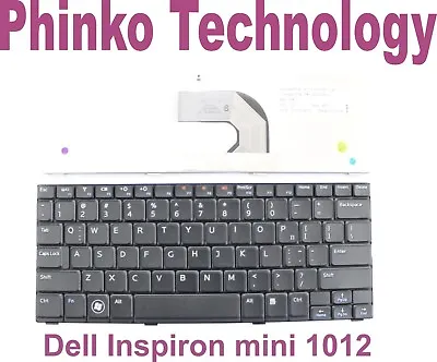 KEYBOARD DELL US Black Keyboard For Inspiron Mini 10 1018 1012 • $33.25