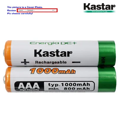 Kastar 1000mAh Ni-MH AAA Battery For Midland GXT1000VP4 GXT1030VP4 GXT1050VP4 • $16.59