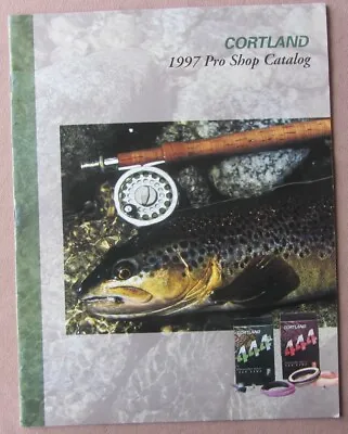 Vtg 1997 Cortland Pro Shop Catalog Fishing Line Reels Rods Accessories Creels+ • $9.99