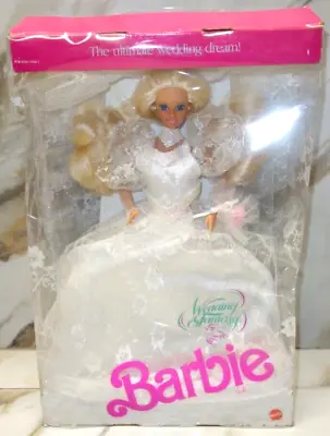 Barbie 1989 Wedding Fantasy Doll The Ultimate Wedding Dream NRFB Damaged Box • $36.90