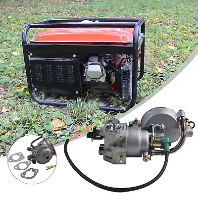 Gasoline And Gas Dual Fuel Carburetor Conversion Kit For Honda GX390 188F • £48.89
