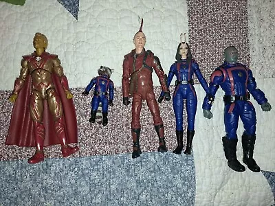 Kraglin Rocket Nebula Adam Warlock Drax Loose Complete  ACTION FIGURE GotG 3 • $10