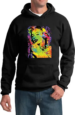 Marilyn Monroe Colorful Portrait Pullover Hoodie • $26.99