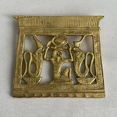 Vtg 1976 MMA Metropolitan Museum Egyptian Pendant Heh King Tut Counterpoise • $79.50