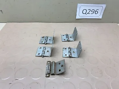 Vintage Stainless/Chrome Cabinet Hinges Lot • $4.52