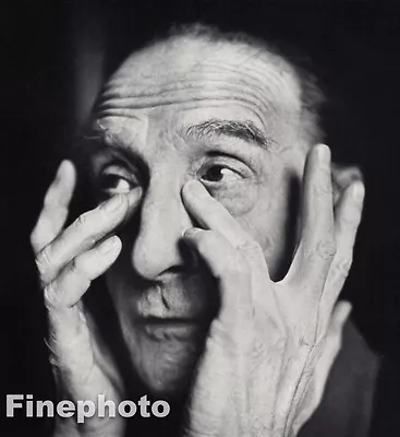$179.13 • Buy 1958 Vintage MARCEL DUCHAMP Painter Sculptor Writer Artist By RICHARD AVEDON