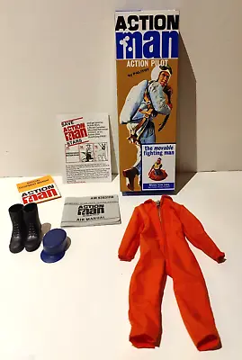 40th Action Man Empty Action Pilot Box With Overalls & Paperwork • £29.99