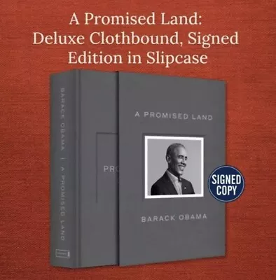 Barack Obama Signed A Promise Land Deluxe 1st Edition Mint Sealed Unopened • $599
