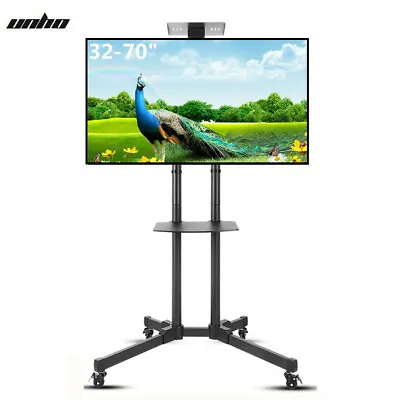 Mobile TV Cart Floor Stand Mount Trolley For 32 - 70  TVs | DVD Cart/Stand/Shelf • $75.91