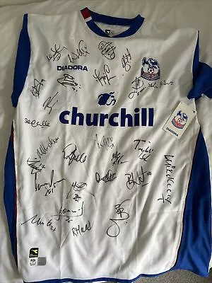 £50 • Buy Crystal Palace Team Signed 04/05 Premier League Season Shirt