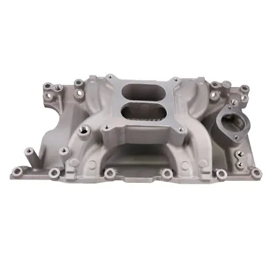 Small Block Mopar Aluminum  Air Gap Intake Manifold 318 340 360 Satin Finish • $299.95