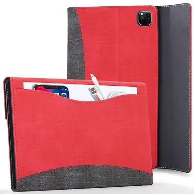 £7.99 • Buy Apple IPad Pro 12.9 2020 Case, Smart Cover - Red + Stylus & Screen Protector