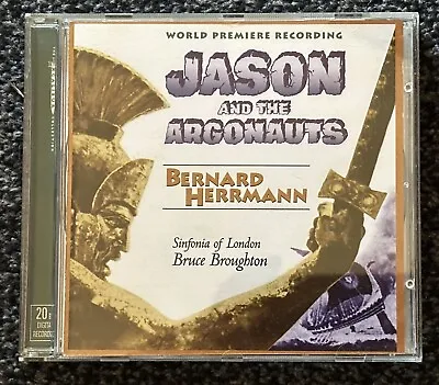 Jason And The Argonauts Soundtrack CD By Bernard Herrmann (Intrada 1999) • £58