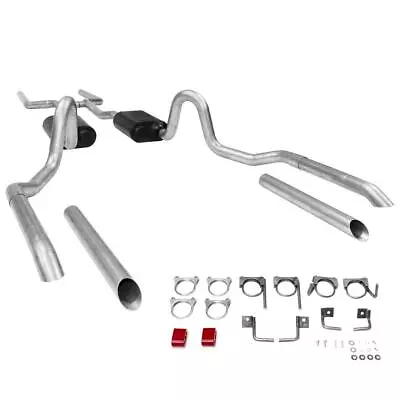 American Thunder Header Back Exhaust System For 1970 Pontiac Tempest Base • $706.07