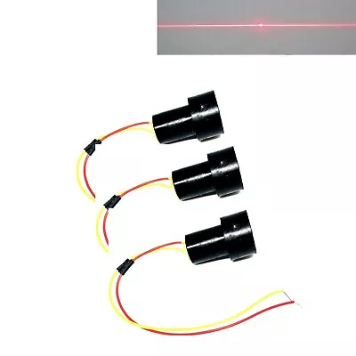 3pcs 635nm 5mW Locator Dot Line Level Red Laser Module Positioning Marking • £7.12