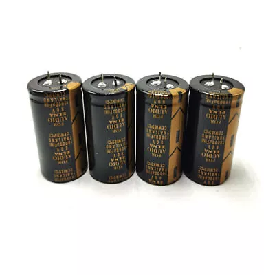 4pcs ELNA 10000uf 80V LAO High-END Audio Filter Electrolyte Capacitor 35*60mm • $28