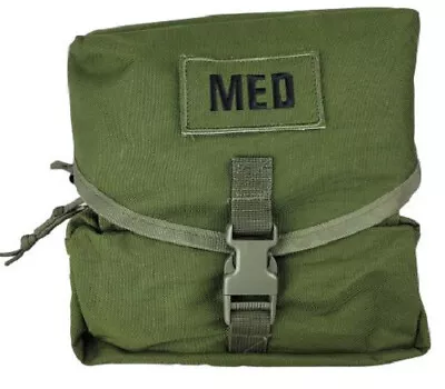 NEW Elite First Aid M-3 Trifold IFAK EMT CLS Medical MOLLE Field Bag OD GREEN • $29.95