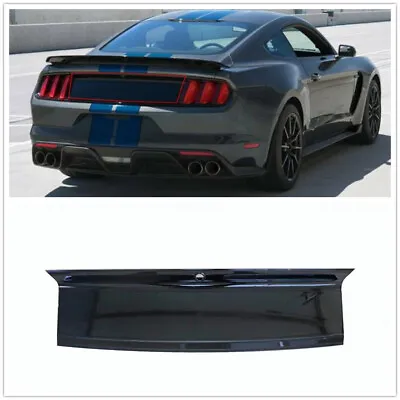 Black Rear Lid Trunk Decklid Panel Moulding Trim For Ford Mustang 2015-2023 New • $143.34