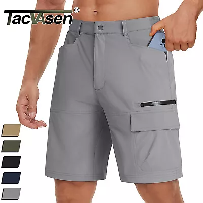Men's Tactical Hiking Shorts Quick Dry Ripstop Pants 5-Pocket Cargo Work Shorts • $24.98