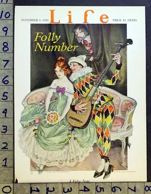 1921 Theatre Serenader Guitar Music Beauty Frank Leyendecker Art Cover Fc2981  • $124.95