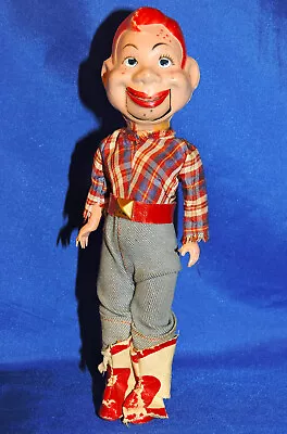 Vintage Howdy Doody Moving Eyes Dress-Up Ventriloquist Dummy Compostion Doll • $55