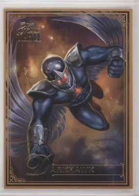 2019 Upper Deck Marvel Flair Gold Parallel Base Set Card #17 DARKHAWK • $1.99