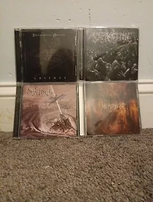 4 Death Metal CDS Lot • $16