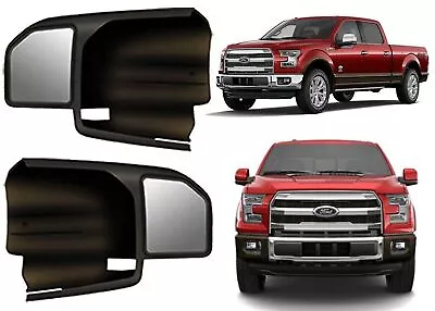 2 Towing Mirrors 2015-2020 F-150 CUSTOM FIT Side Extension Slide On Trailer Boat • $109.94