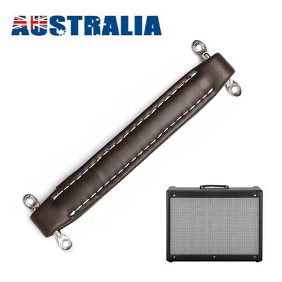 AU 21cm Vintage Leather Style Guitar Amplifier Handle For Fender Ampeg Amps Amp • $13.95