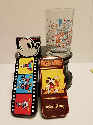 Vintage Lot Of Mickey Mouse Tins Cup Soap • $44.99