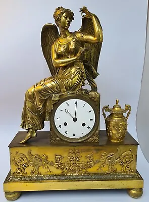 £1250 • Buy Large Antique Ormolu French Figurel Mantel Clock