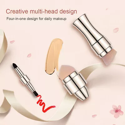 (Rose Gold)Makeup Brush Set 4 In 1 Eyeshadow Eye Lip Face Concealing Blush • $19