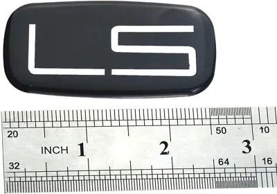 LS Emblem Car Badge Sticker Decal For 99-07 Silverado Suburban Chrome/Black • $7.55