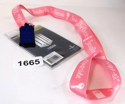 Doctor Dr. Who Tardis Call Box ID Card Badge Holder Lanyard Phone Booth Charm • $12.33