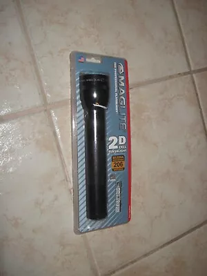 NEW Maglite S2D016 Black Heavy Duty 2 D Cell Professional Flashlight Light • $28.35