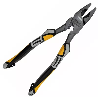 High Leverage Linesman Pliers 9-1/2 Length Felo Germany 63817 • $71.85