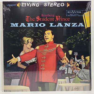 Mario Lanza - Romberg The Student Prince Vinyl LP 1960 RCA/Victor LSC2339 SEALED • $17.95