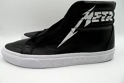 Vans SK8-Hi Reissue Metallica Hi Top Shoe -  Black - Mens Size 10.5 - NEW W TAGS • $399.99