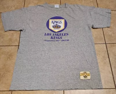 Vintage Los Angeles Kings Heritage NHL T Shirt Large 90s • $10